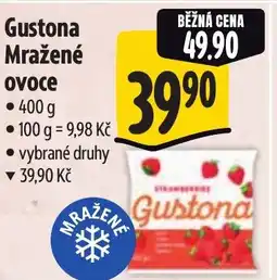 Albert Gustona Mražené ovoce nabídka