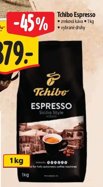 Albert Tchibo Espresso nabídka