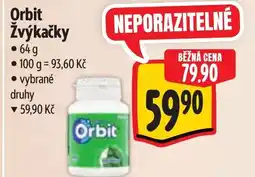 Albert Orbit Žvýkačky nabídka
