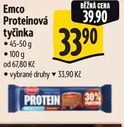 Albert Emco Proteinová tyčinka nabídka