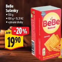 Albert BeBe Sušenky nabídka