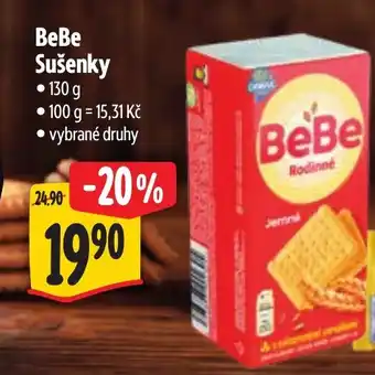 Albert BeBe Sušenky nabídka