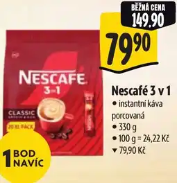 Albert Nescafé 3 v 1 nabídka