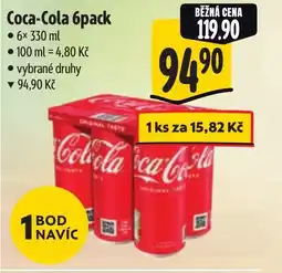 Albert Coca-Cola 6pack nabídka