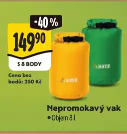 Albert Nepromokavý vak nabídka