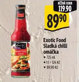 Albert Exotic Food Sladká chilli omáčka nabídka