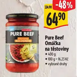 Albert Pure Beef Omáčka na těstoviny nabídka