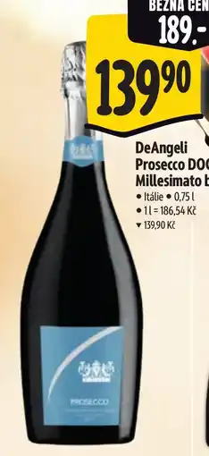 Albert DeAngeli Prosecco DOC Millesimato brut nabídka