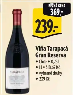 Albert Viña Tarapacá Gran Reserva nabídka