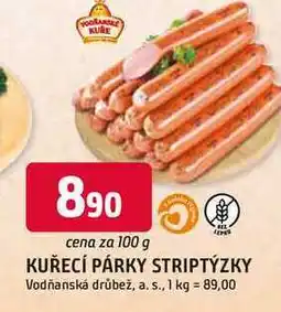 Trefa KUŘECÍ PÁRKY STRIPTÝZKY nabídka