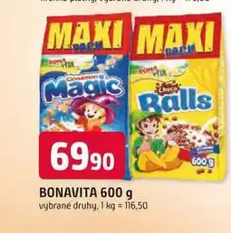 Trefa BONAVITA cereálie nabídka