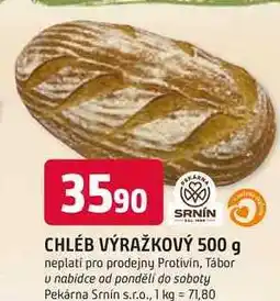 Trefa SRNIN CHLÉB VÝRAŽKOVÝ nabídka