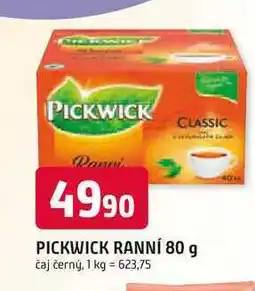 Trefa PICKWICK RANNÍ 80 g čaj černý nabídka
