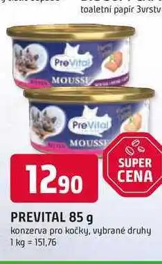 Trefa PREVITAL 85 g konzerva pro kočky nabídka