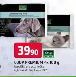 Trefa COOP PREMIUM 4x 100 g kapsičky pro psy, kočky nabídka