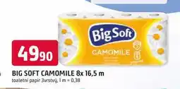 Trefa BIG SOFT CAMOMILE 8x 16,5 m toaletní papír 3vrstvý nabídka