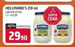 Trefa Hellmann's majonéza, tatarská omáčka 210ml, vybrané druhy nabídka