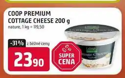 Trefa COOP PREMIUM COTTAGE CHEESE nabídka
