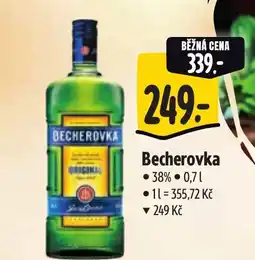 Albert Becherovka nabídka
