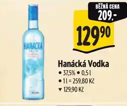 Albert Hanácká Vodka nabídka