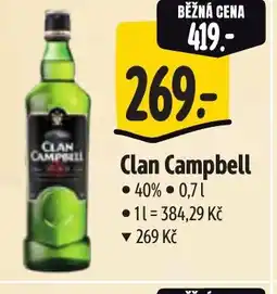 Albert Clan Campbell nabídka