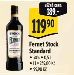Albert Fernet Stock Standard nabídka
