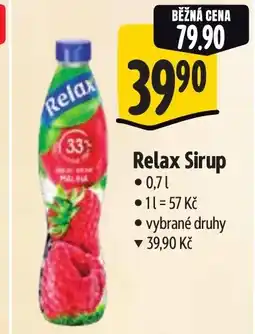 Albert Relax Sirup nabídka