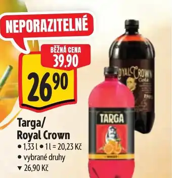 Albert Targa/ Royal Crown nabídka