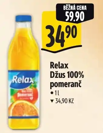 Albert Relax Džus 100% pomeranč nabídka