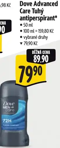 Albert Dove Advanced Care Tuhý antiperspirant nabídka