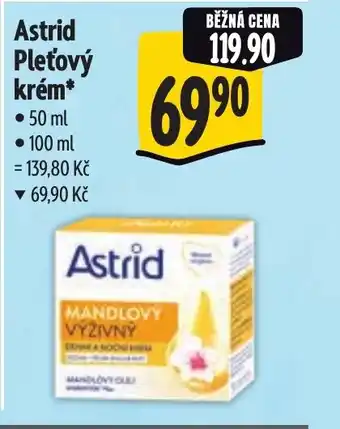 Albert Astrid Pleťový krém nabídka