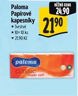 Albert Paloma Papírové kapesníky nabídka