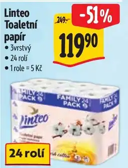 Albert Linteo Toaletní papír nabídka