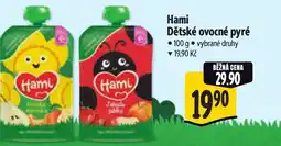 Albert Hami Dětské ovocné pyré nabídka