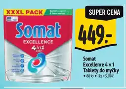 Albert Somat Excellence 4 v 1 Tablety do myčky nabídka