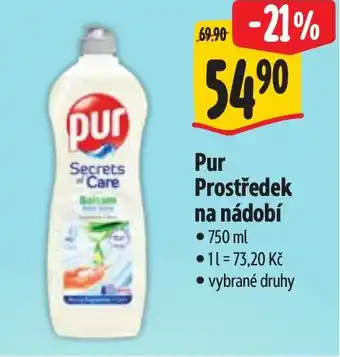 Albert Pur Prostředek na nádobí nabídka