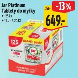 Albert Jar Platinum Tablety do myčky nabídka