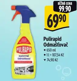 Albert Pulirapid Odmašťovač nabídka