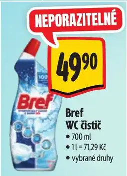 Albert Bref WC čistič nabídka