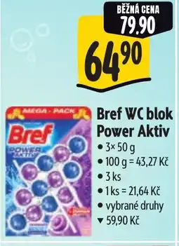 Albert Bref WC blok Power Aktiv nabídka
