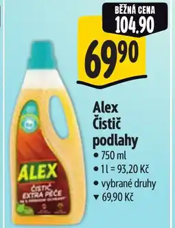 Albert Alex Čistič podlahy nabídka