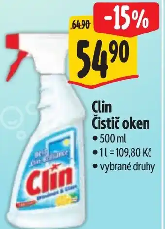 Albert Clin Čistič oken nabídka