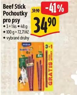 Albert Beef Stick Pochoutky pro psy nabídka
