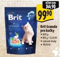 Albert Brit Granule pro kočky nabídka