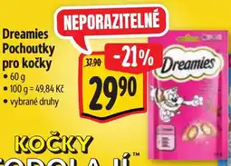 Albert Dreamies Pochoutky pro kočky nabídka