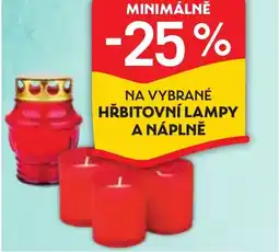 Albert Na vybrané hřbitovní lampy a náplně nabídka