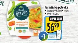 Albert Farmářská polévka nabídka