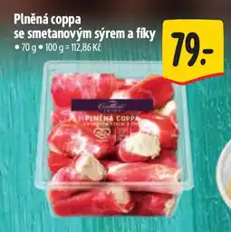 Albert Plněná coppa se smetanovým sýrem a fíky nabídka