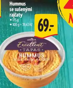 Albert Hummus se sušenými rajčaty nabídka