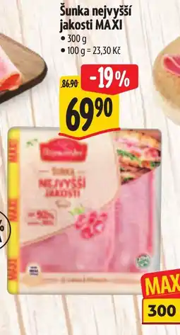 Albert Šunka nejvyšší jakosti Maxi nabídka
